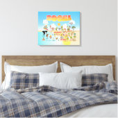 SoCal Wall Art Leinwanddruck (Insitu (Schlafzimmer))