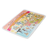 SoCal Welcome Mat Badematte (Schrägansicht)