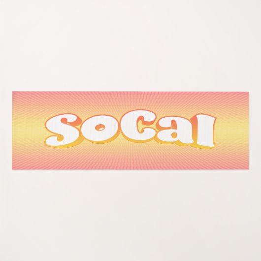 SoCal Yoga Mat Yogamatte (Vorderseite (Horizontal))
