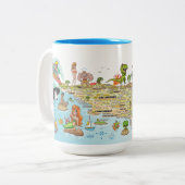 SoCal Zweifarbige Tasse (Vorderseite Links)