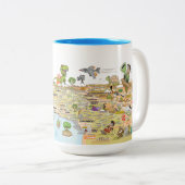 SoCal Zweifarbige Tasse (VorderseiteRechts)