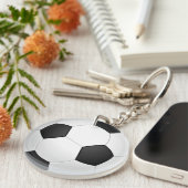 Socce rball Gift Schlüsselanhänger (Vorderseite rechts)