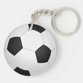 Socce rball Gift Schlüsselanhänger (Rückseite)