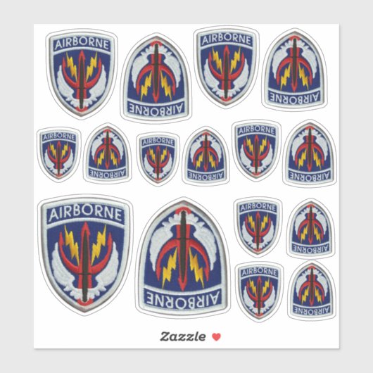 SOCCENT Special Ops Zentrale Befehlskontakte Aufkleber (Blatt)