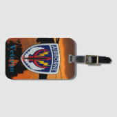 SOCCENT USCENTCO Special ops Central Tieres Patch Gepäckanhänger (Vorderseite (Horizontal))