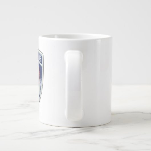 SOCCENT USCENTCO Special ops Central Tieres Patch Jumbo-Tasse (Rückseite)