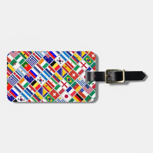 SOCCER 2014 GEPÄCKANHÄNGER (Vorderseite horizontal)