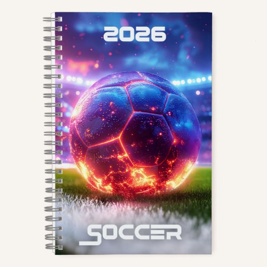 SOCCER 2026 - NOTIZBLOCK (Vorderseite)