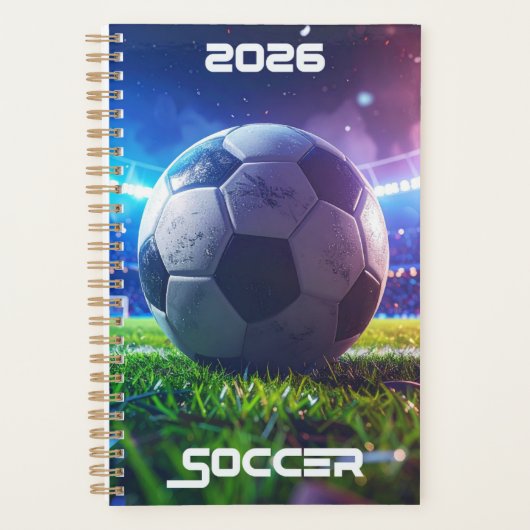 SOCCER 2026 - PLANER (Vorderseite)