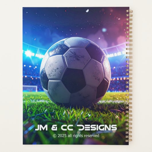 SOCCER 2026 - PLANER (Rückseite)