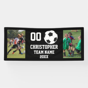 Soccer-2-Foto-Sammelteam-Name Banner