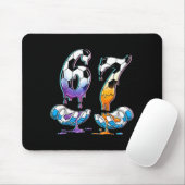 Soccer 67 Hands 6 7 Meme 6-7 Boys Teens Kids Dripn Mousepad (Mit Mouse)