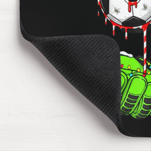 Soccer 67 Six Seven Funny Gen Alpha Meme Drip Chri Mousepad (Ecke)