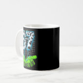 Soccer 67 Six Seven Funny Gen Alpha Meme  Kaffeetasse (Vorderseite Links)