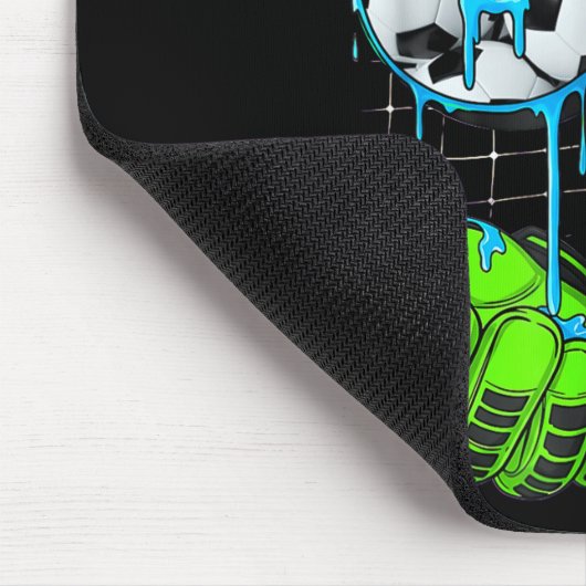 Soccer 67 Six Seven Funny Gen Alpha Meme  Mousepad (Ecke)