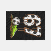 Soccer 67 Six Seven Meme Boys Teens Kids Gen Alpha Fleecedecke (Vorderseite (Horizontal))