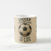 Soccer a way of life! kaffeetasse (Mittel)