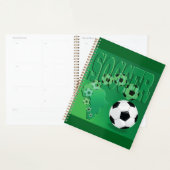 Soccer Africa Bold Green Football Planer (Anzeige)