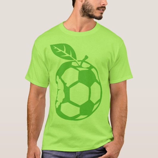 Soccer Apfel Crop Apple 1 T-Shirt (Vorderseite)