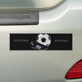 SOCCER Autoaufkleber personalisiert. (Auf Auto)