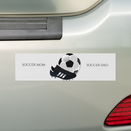 SOCCER Autoaufkleber personalisiert. (Auf Auto)