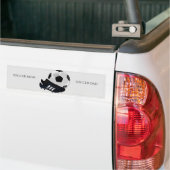 SOCCER Autoaufkleber personalisiert. (Auf Lkw)