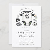 Soccer Baby Shower Invitation Einladung (Vorderseite)