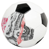 Soccer Ball – Abstract Land (Dreiviertel)