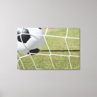 Soccer Ball and Goal 3 Leinwanddruck