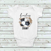 Soccer-Ball Boys Niedliche, furchterregende Lampe Baby Strampler