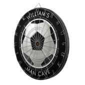Soccer Ball Custom Dart Board Dartscheibe (Vorderseite rechts)