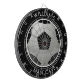 Soccer Ball Custom Dart Board Dartscheibe (Vorderseite Links)