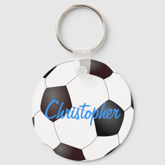Soccer Ball - Customizable Schlüsselanhänger (Vorderseite)