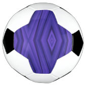 Soccer ball featuring a geometric pattern  (Gedreht)