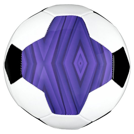 Soccer ball featuring a geometric pattern  (Gedreht)