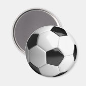 Soccer Ball Football Magnet (Vorderseite/Rückseite)