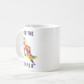 Soccer Ball Funny Goalie Keeper Quote Kaffeetasse (Vorderseite Links)