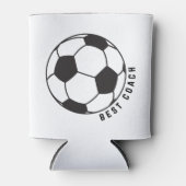 Soccer Ball Graphic Can Cooler - Fußball Coach Ges Dosenkühler (Vorderseite)