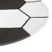 Soccer Ball Inspired Pattern Geometric Print  Schneidebrett (Ecke)