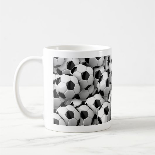 Soccer ball kaffeetasse (Links)