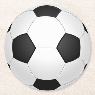 Soccer Ball Paper Untersetzer