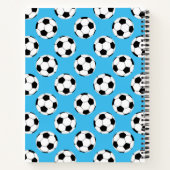 Soccer Ball Pattern Notizblock (Rückseite)