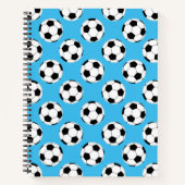 Soccer Ball Pattern Notizblock (Vorderseite)