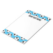 Soccer Ball Pattern Notizblock (angewinkelt)