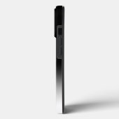 Soccer Ball Personalisiert Phone Case Black (Rückseite / Links)