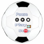 Soccer Ball Play Pause Stopp (Vorderseite)