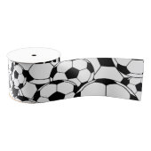 Soccer Ball Ribbon Football Sports Fan Ribbon Ripsband (Spule)