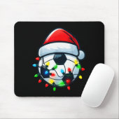 Soccer Ball Santa Hat Xmas Pajamas Players Toddler Mousepad (Mit Mouse)