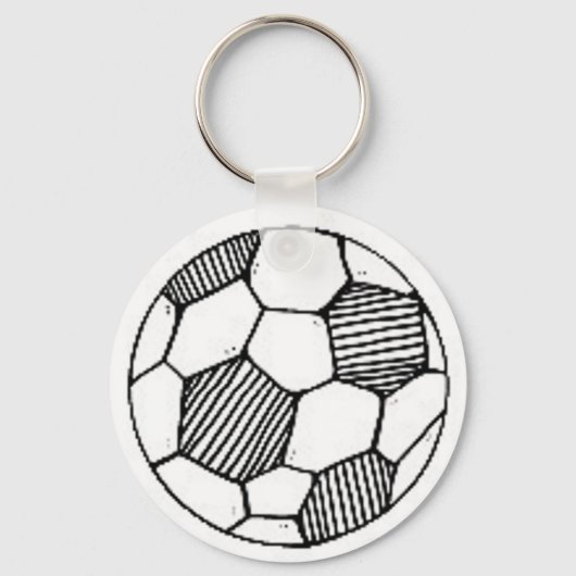 Soccer Ball Schlüsselanhänger (Vorderseite)