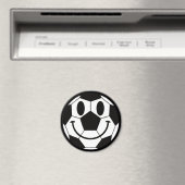 Soccer Ball Smile Face Magnet (In Situ (Geschirrspüler))